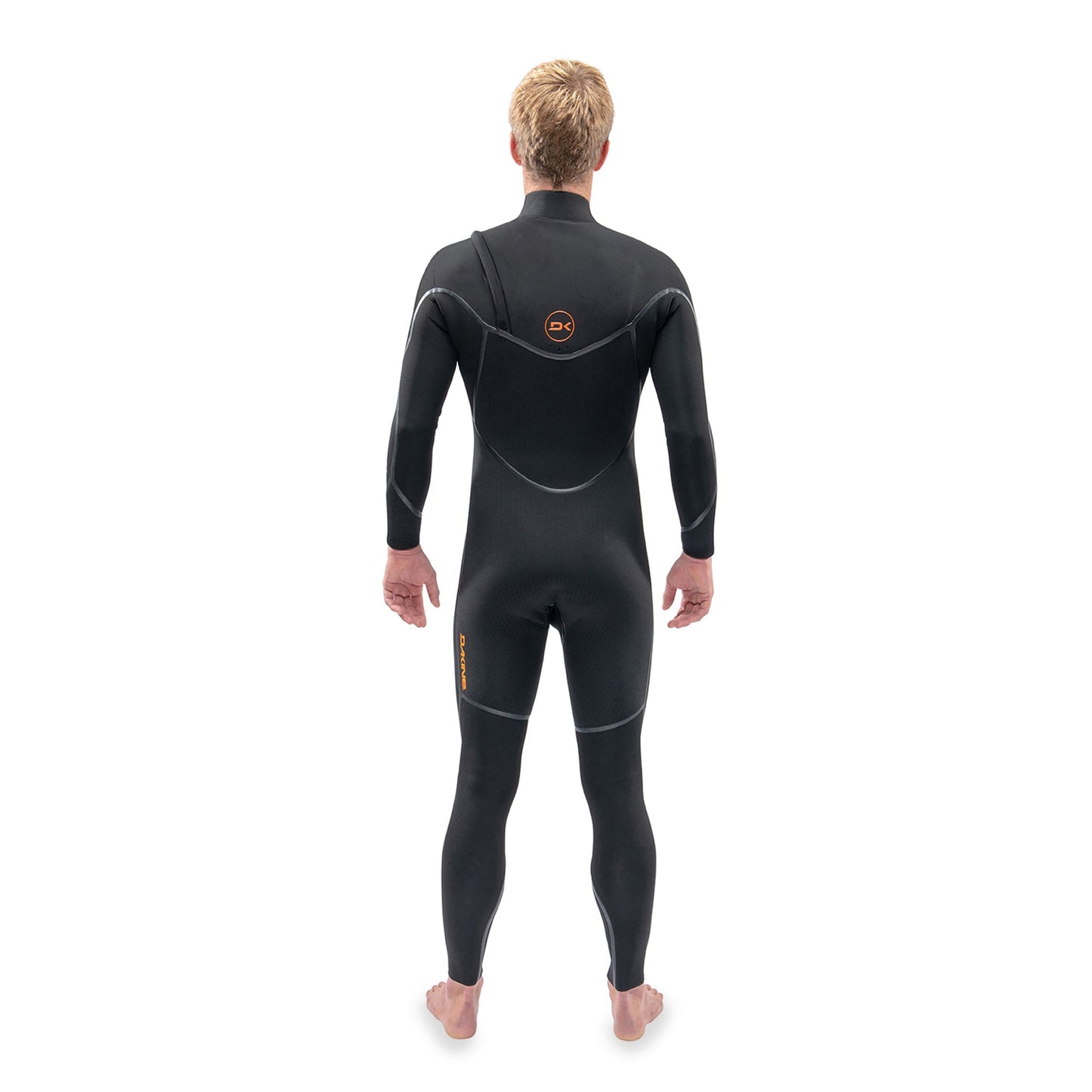 Mens Cyclone Chest Zip 5/4mm Full Wetsuit (Black)