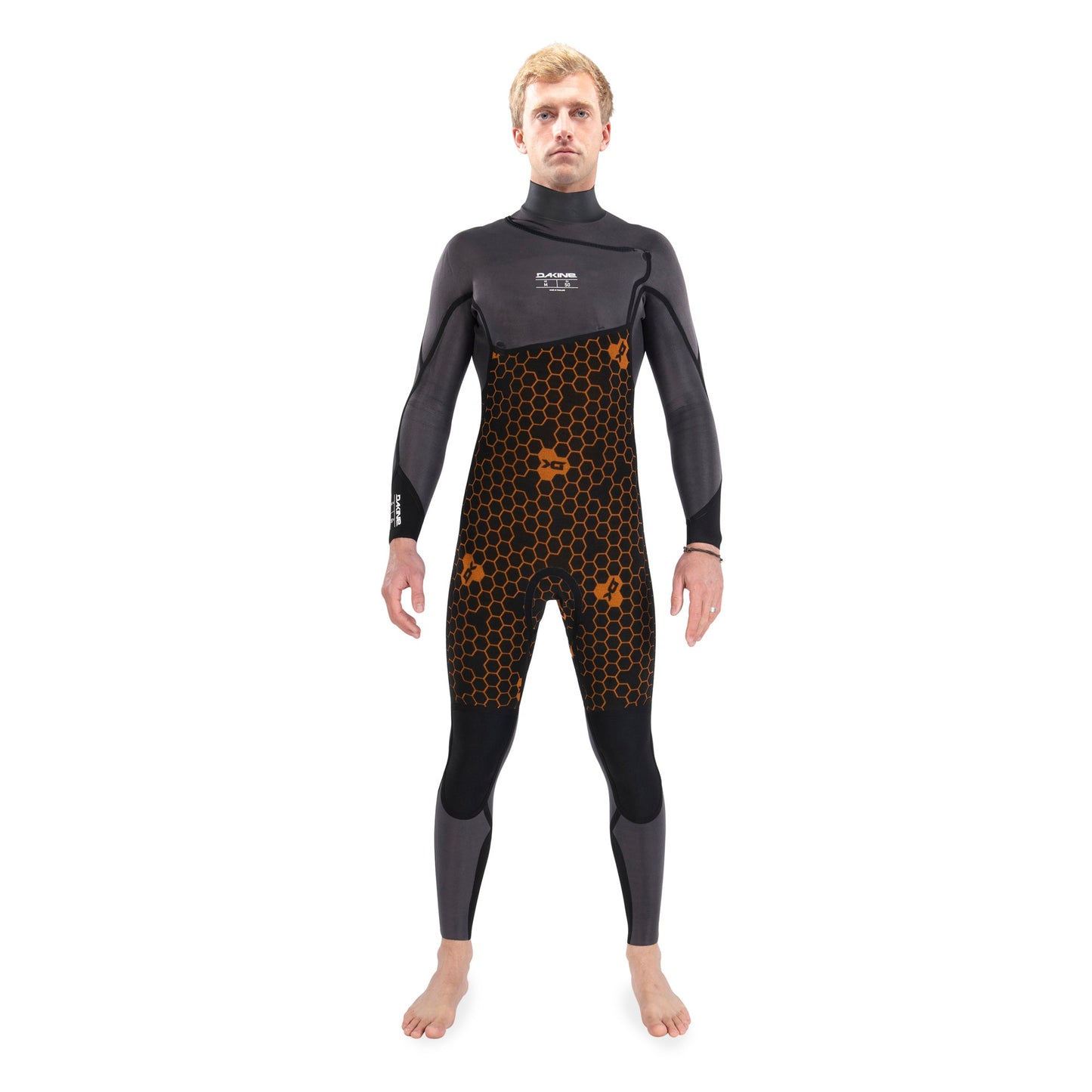 Mens Cyclone Chest Zip Full Suit 3/2 (Black)