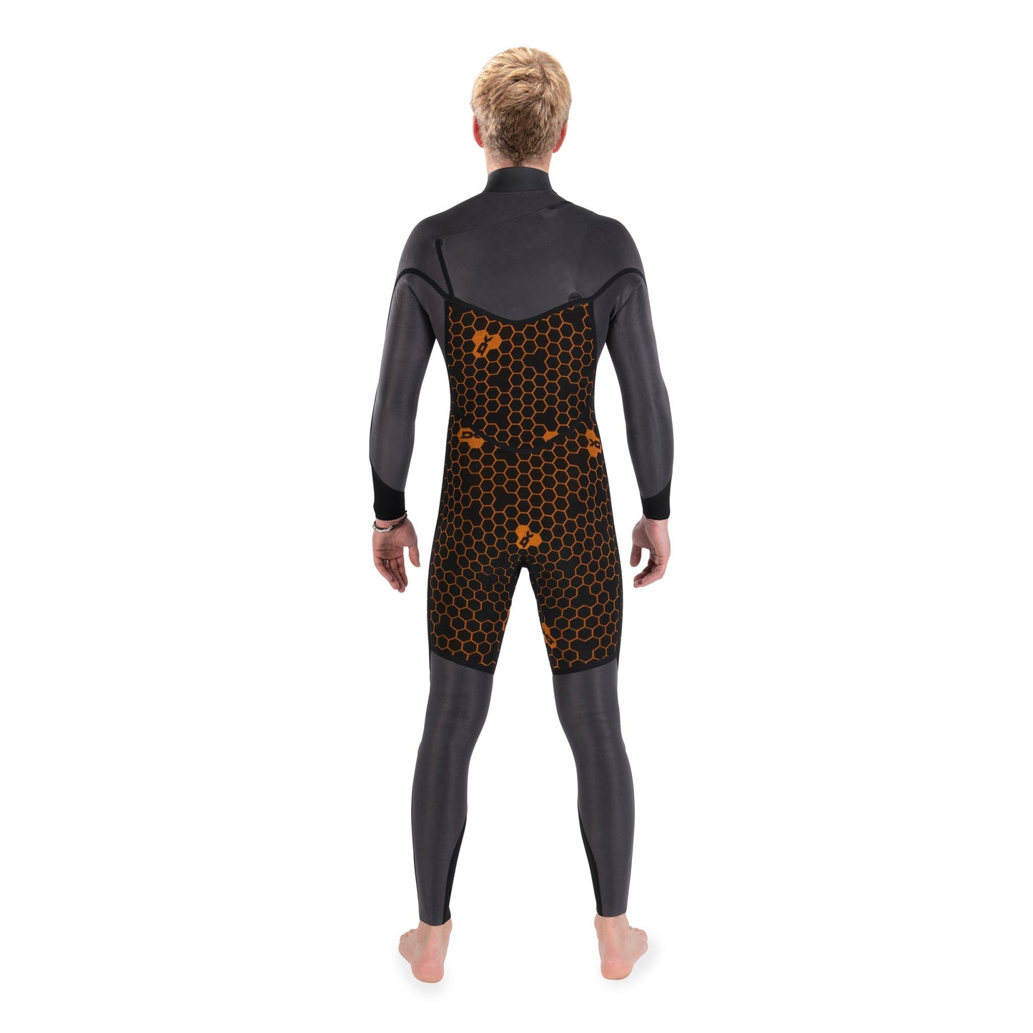 Mens Cyclone Zip Free Full Suit 4/3 (Black)