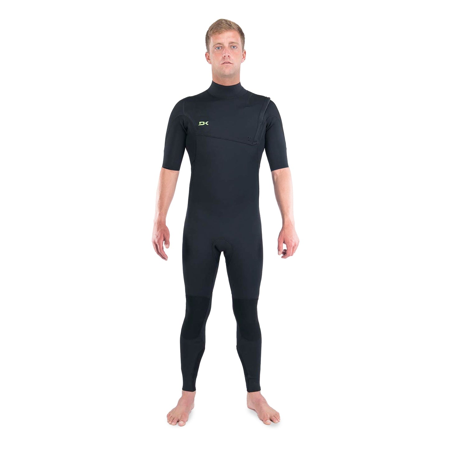 Mens Malama Zip Free 2/2mm Short Sleeve Wetsuit (Black)