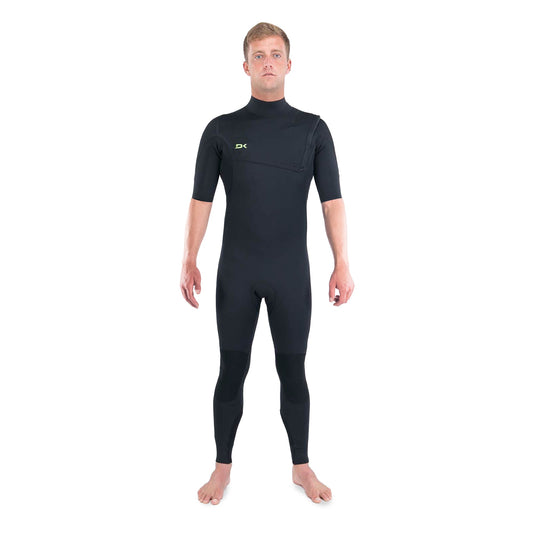 Mens Malama Zip Free 2/2mm Short Sleeve Wetsuit (Black)