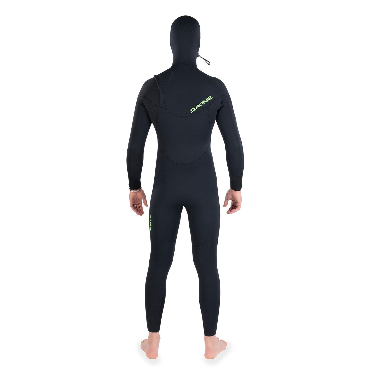 Mens Malama Zip Free Hooded 4/3mm Full Wetsuit (Black)