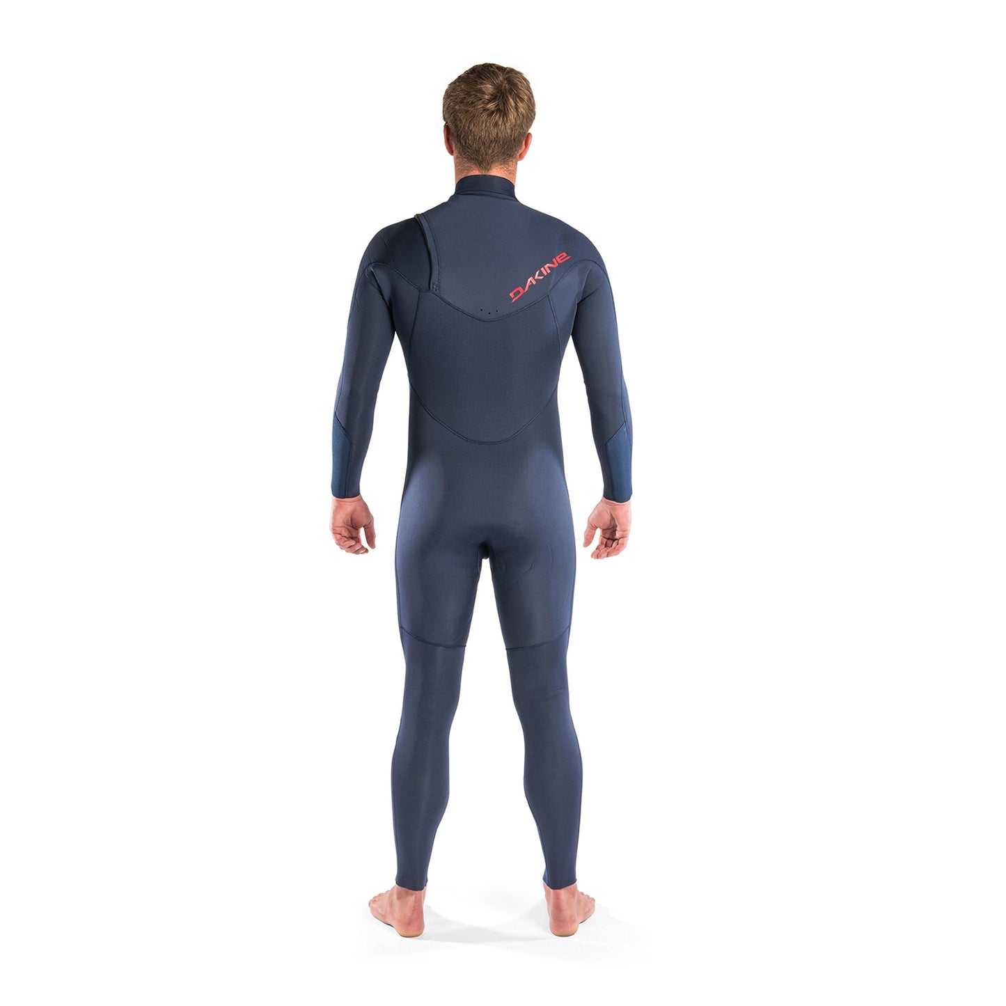 Mens Mission Chest Zip 4/3mm Full Wetsuit (Ink Blue / Port)