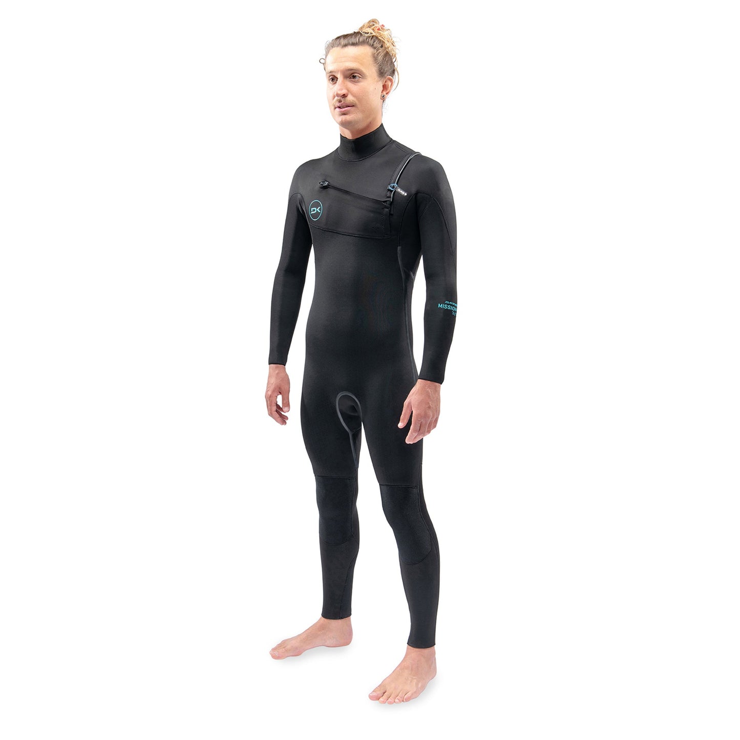 Mens Mission Chest Zip 5/4/3mm Full Wetsuit (Black)