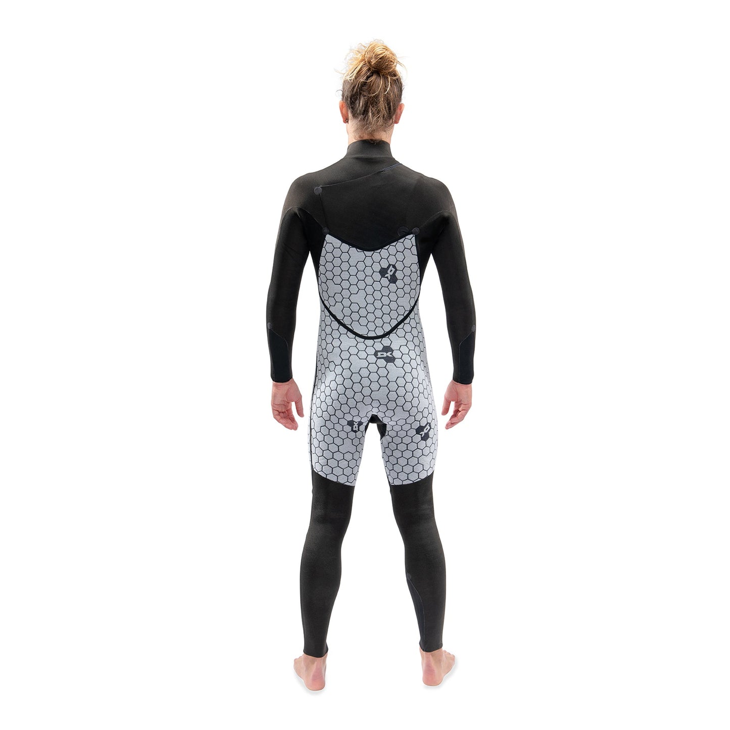 Mens Mission Chest Zip 5/4/3mm Full Wetsuit (Black)