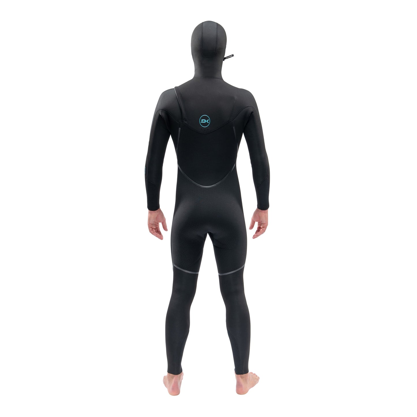 Mens Mission Chest Zip Hooded 5/4/3mm Full Wetsuit (Black)