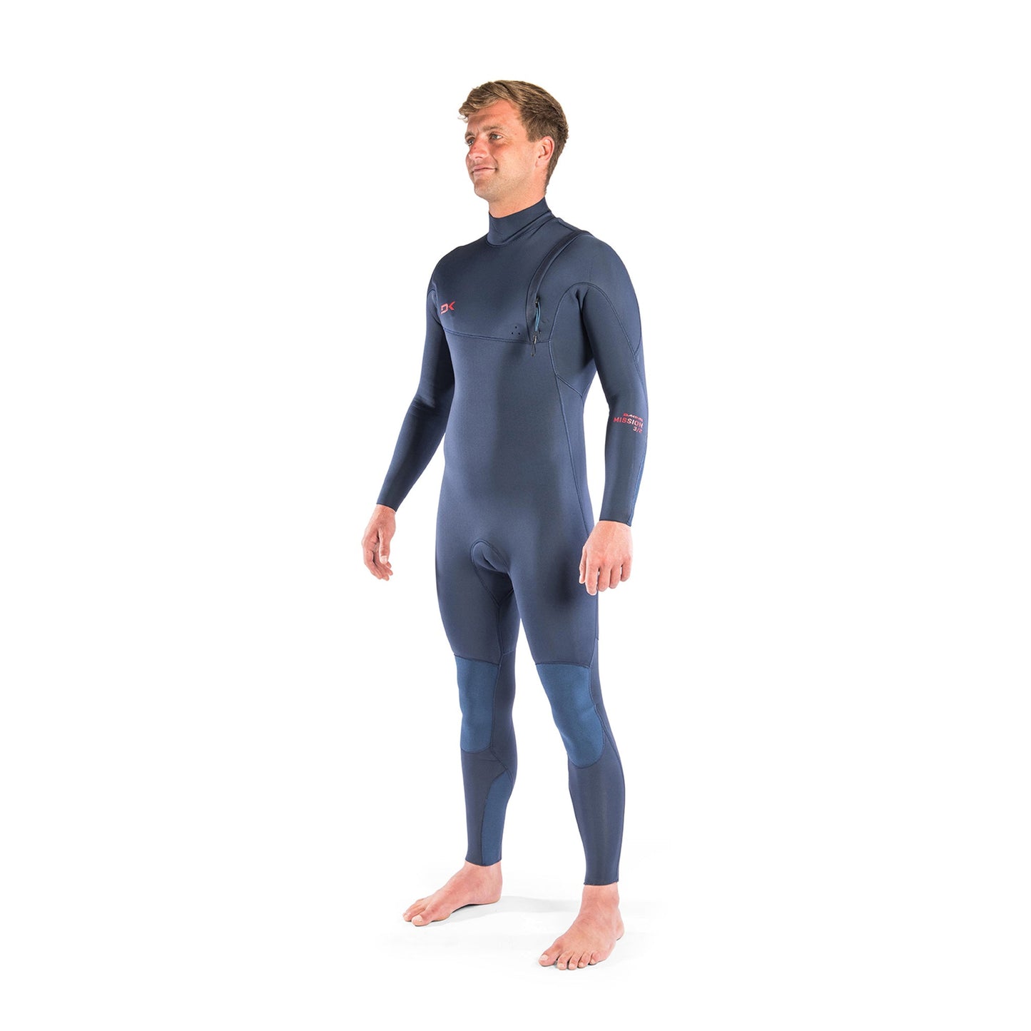 Mens Mission Zip Free 2/2mm Full Wetsuit (Ink Blue / Port)