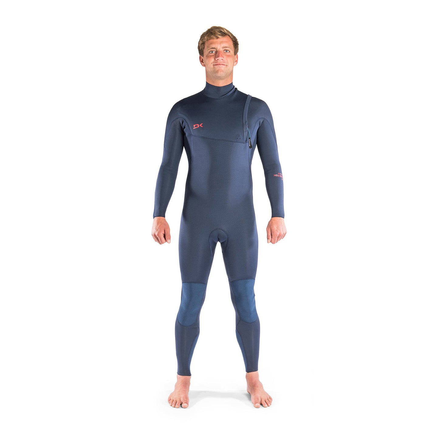 Mens Mission Zip Free 2/2mm Full Wetsuit (Ink Blue / Port)