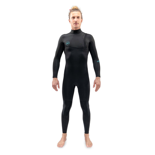 Mens Mission Zip Free Full Suit 3/2 (Black)