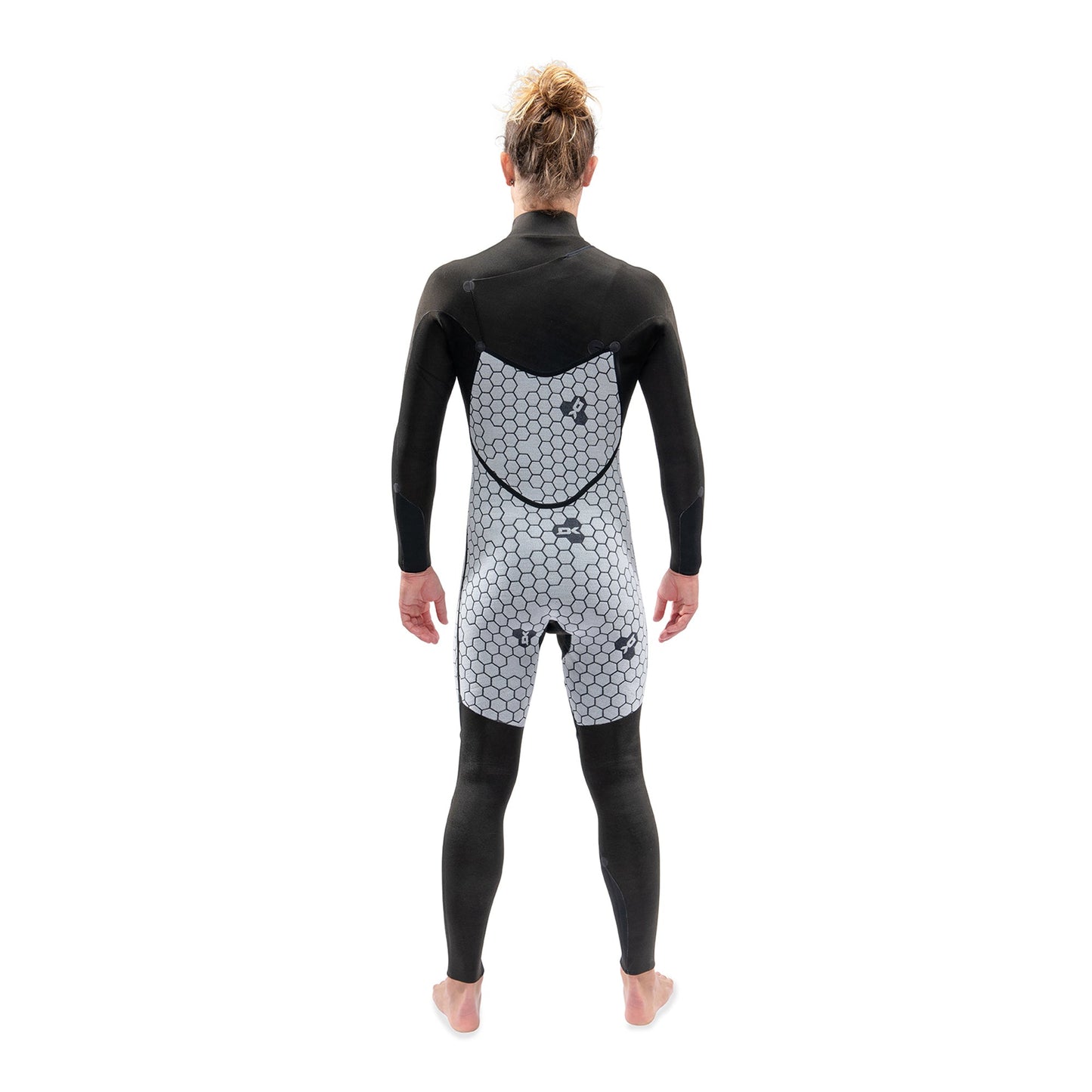 Mens Renegade Wind Chest Zip Full Suit 3/2 (Black)