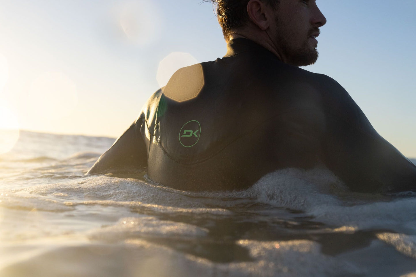 Mens Malama Zip Free 3/2mm Full Wetsuit (Black)