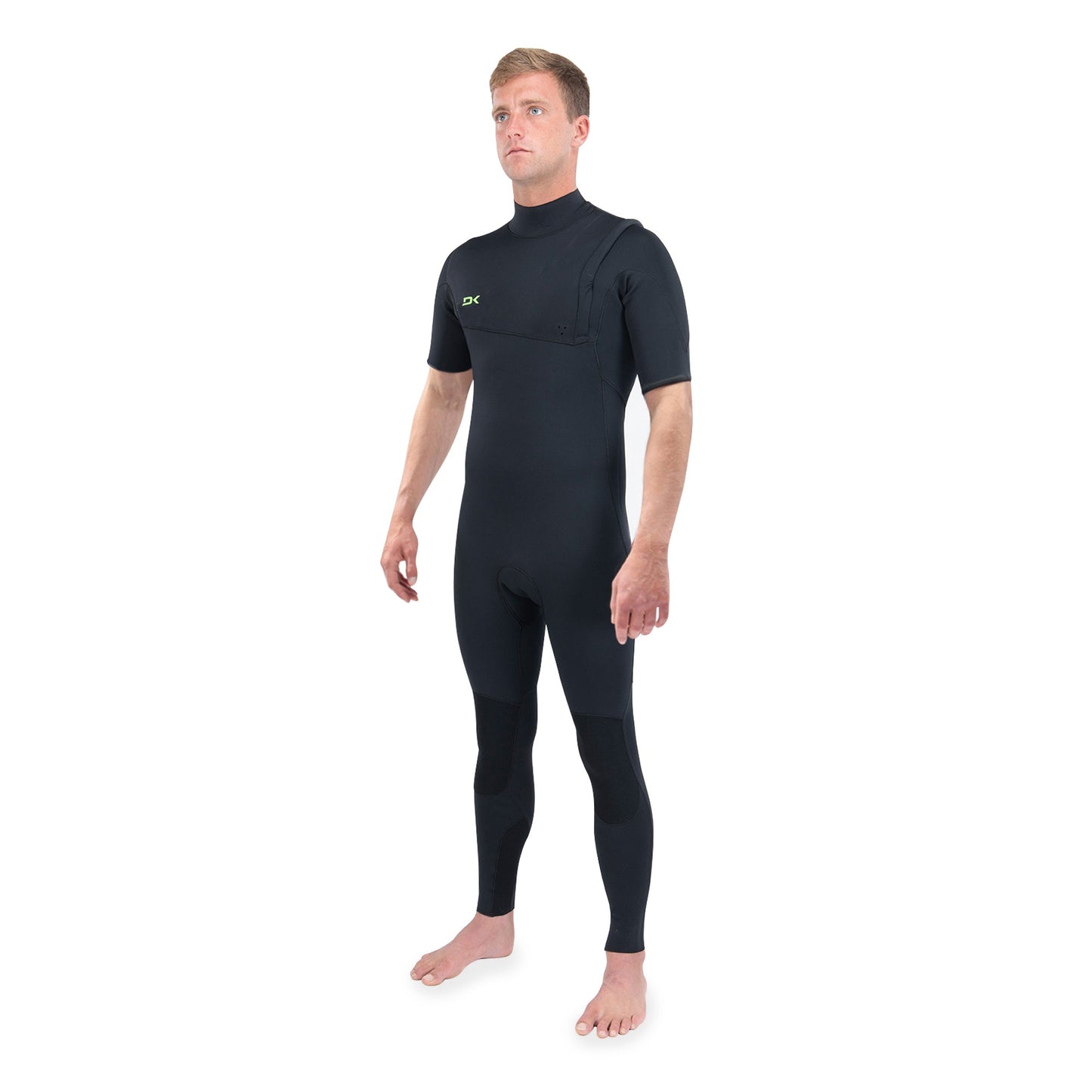 Mens Malama Zip Free 2/2mm Short Sleeve Wetsuit (Black)